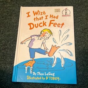 I WISH THAT I HAD DUCK FEET BY THEO LESIEG - HARDCOVER